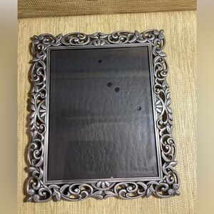 Elegant Ornate Metal (looks like pewter) 8”x 10” Picture Frame